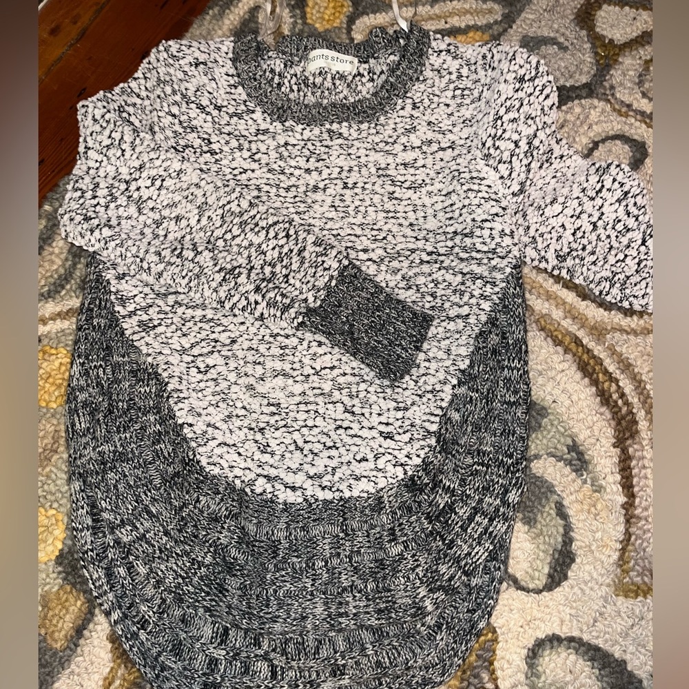 The pants store multi patterned sweater